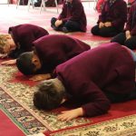 children from a private school in Bucks learning about prayer