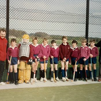 Beacon Hockey Class of 1993 With Mr Bell and Mr Cowan