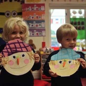 decorated paper plates