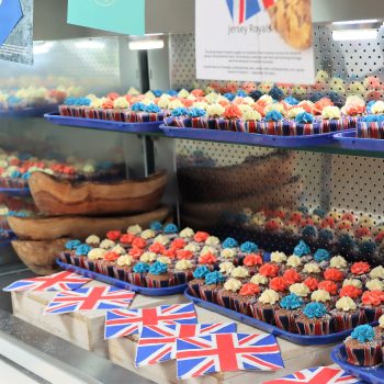 British themed cupcakes