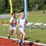 2 students running